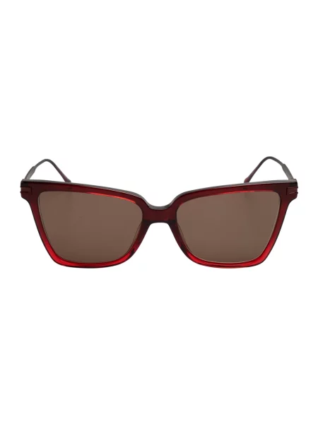 Okulary przeciwsłoneczne Ferragamo czerwone