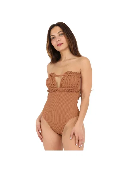 Kupaći kostim La Modeuse smeđa
