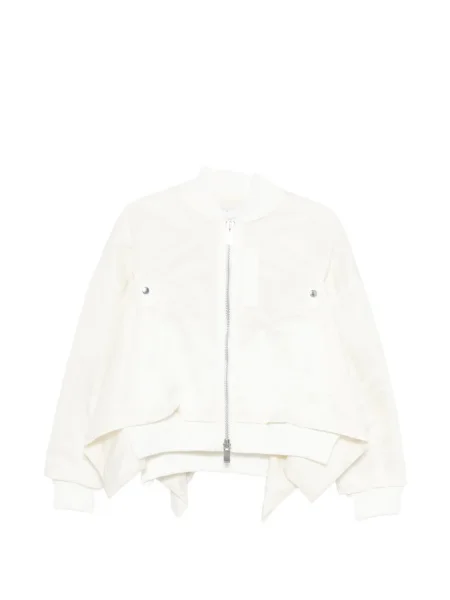 Kurtka bomber Sacai biały