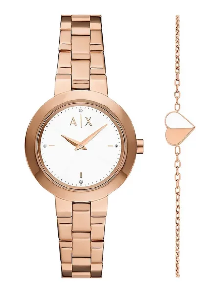 Palton Armani Exchange alb