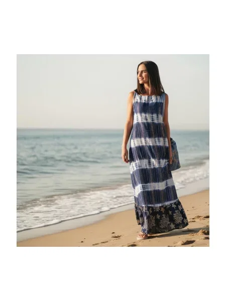 Hosszú maxi ruha Isla Bonita By Sigris kék