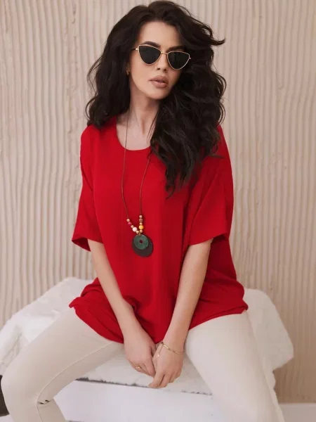 Bluză Kesi Włoski roșu