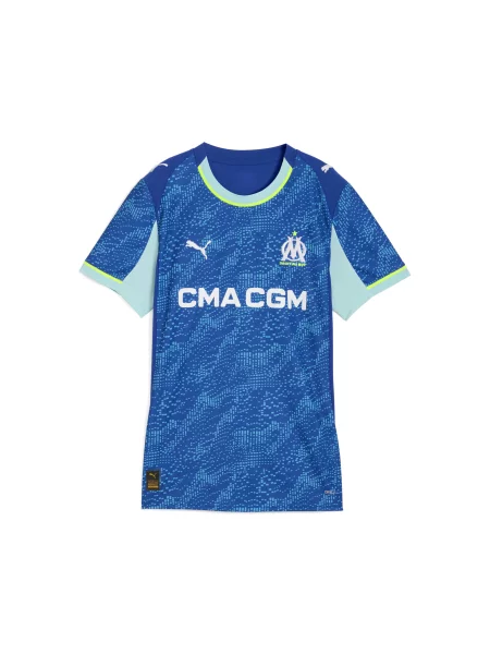 PUMA trzecia koszulka Olympique Marsylia Sport Vivid Niebieski/Azure L niebieska