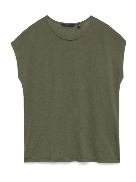 VERO MODA Tricou VMGINA AVA oliv