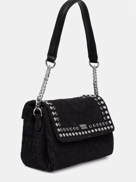 DKNY kabelka dámska rifľová MILLA čierna