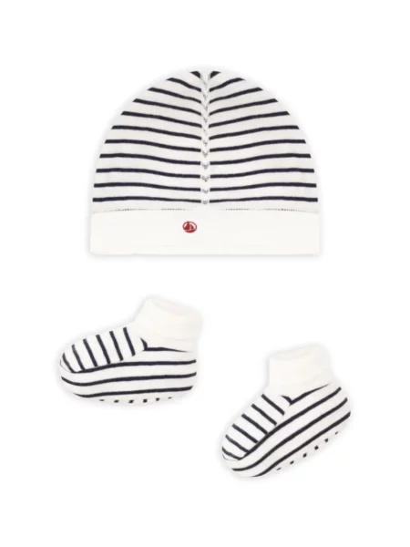Czapka dziecięca Petit Bateau biała