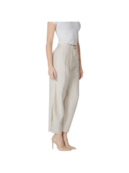 Pantaloni Vila alb