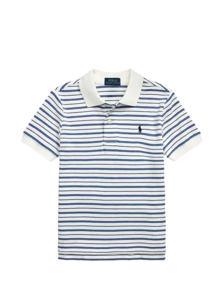 Koszulka polo dziecięca Polo Ralph Lauren biała