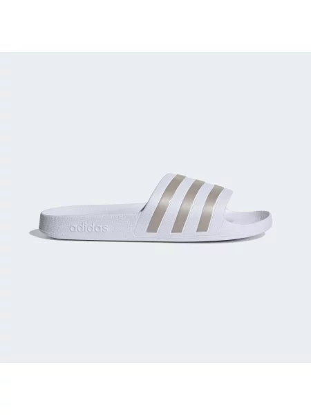 Klapki adilette Aqua białe