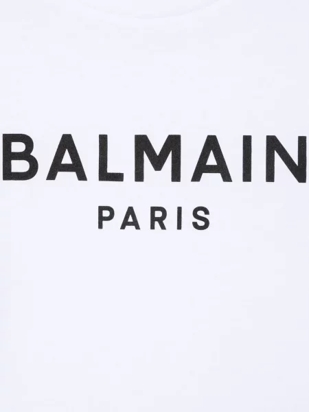 Koszulka dziecięca Balmain biała