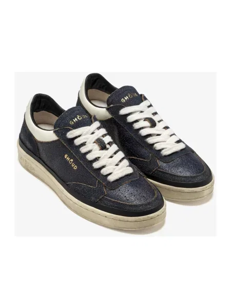 Sneakersy Ghoud zamszowe niebieskie