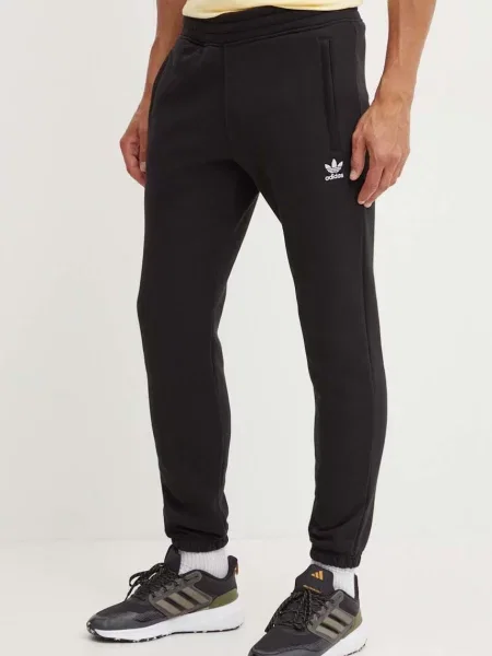 Długie spodnie Adidas Originals zwężane czarne