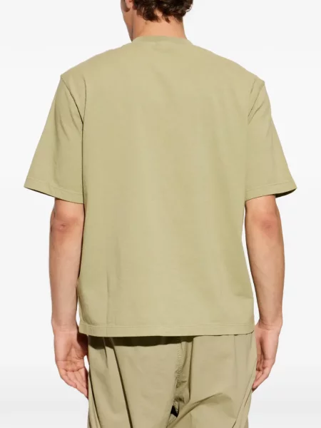 Tricou Stone Island cu strasuri verde