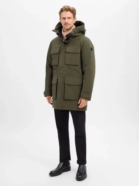 Didriksons Parka Mężczyźni S zielony