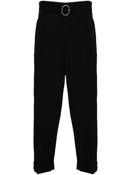 Cropp pantaloni Jil Sander de lână negru