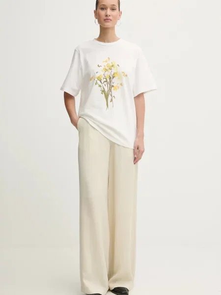 Stine Goya t-shirt biały