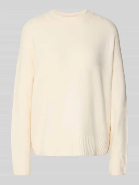 Sweter o kroju relaxed fit z dodatkiem wełny model ‘BOOM’ Vero Moda