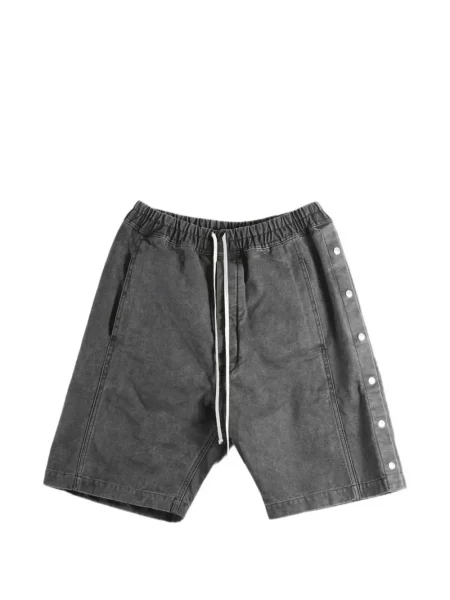 Pantaloni scurți Rick Owens Drkshdw cu cordon negru