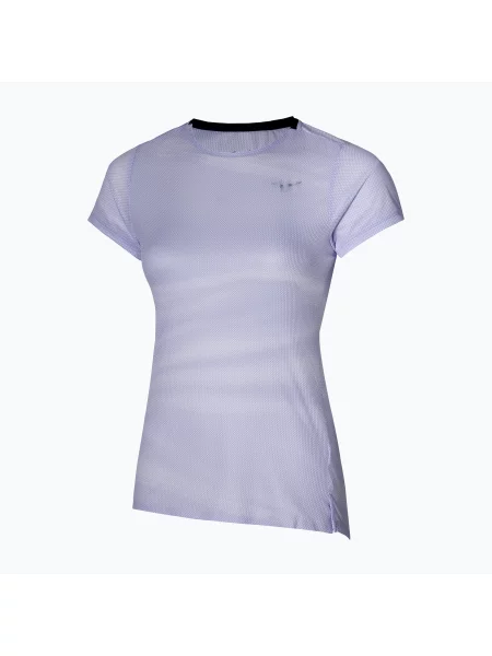Koszulka do biegania Mizuno Premium Aero Tee snow white/thistle biała