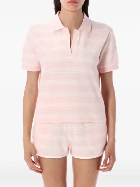 Top Sporty & Rich cu dungi roz