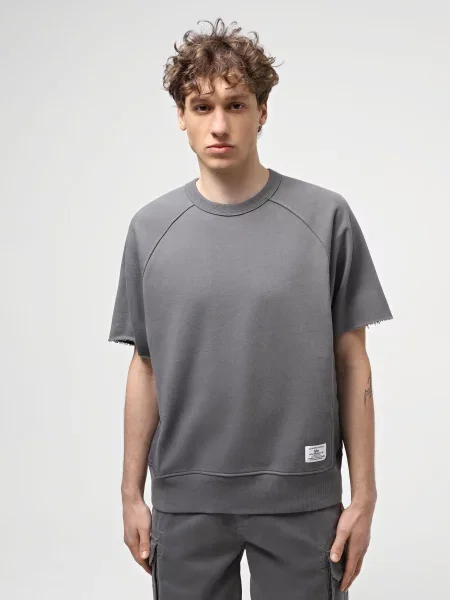 Футболка Alpha Industries Short Sleeve сірий