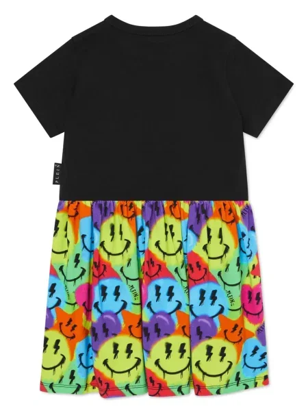 Sukienka mini dziecięca Philipp Plein czarna