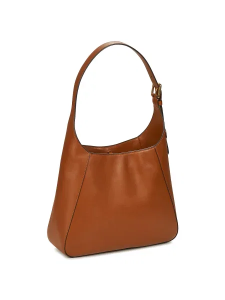 Táska LAUREN RALPH LAUREN Large Tanner Shoulder Bag barna