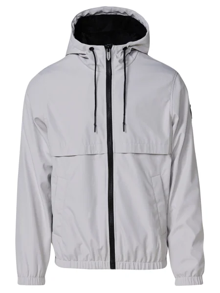 KOROSHI Prehodna jakna svetlo siva