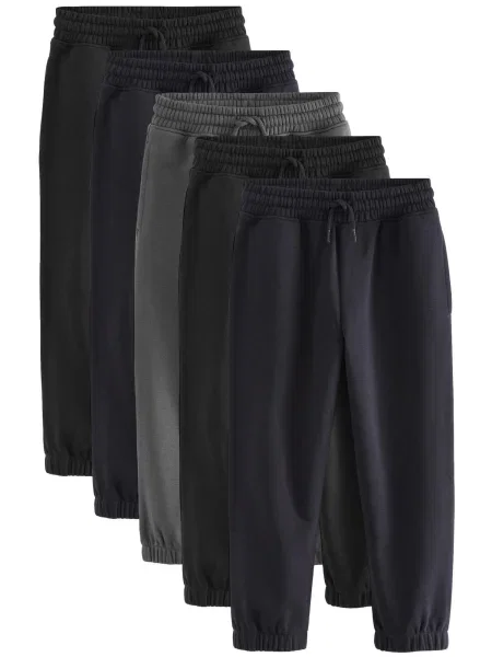 Next Pantaloni albastru noapte / gri negru