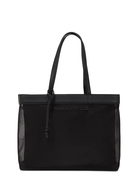 Geantă de plajă Karl Lagerfeld negru