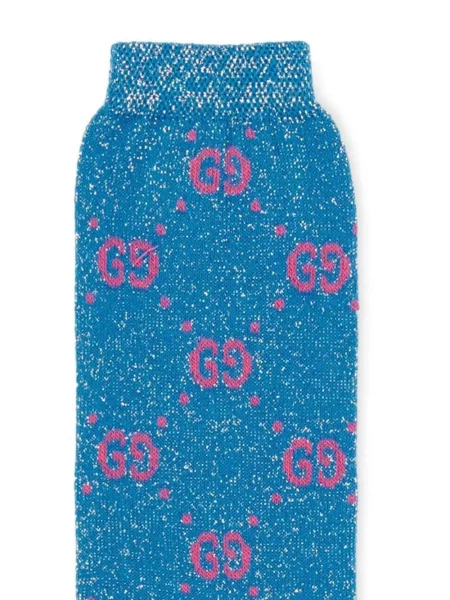 Skarpety dziecięce Gucci niebieskie