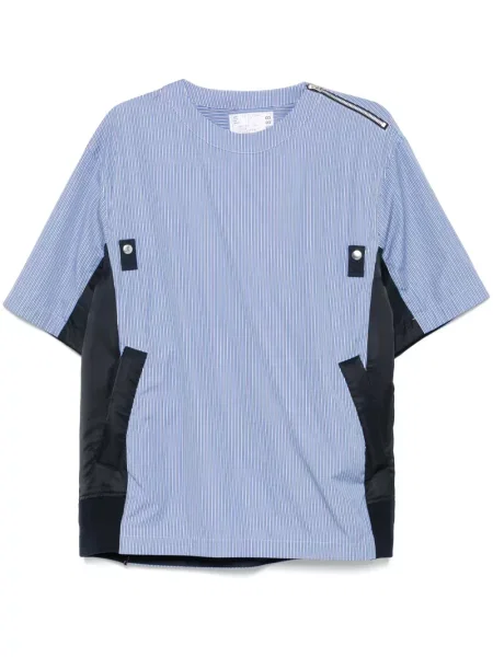 Pruhovaná košile Sacai modrá