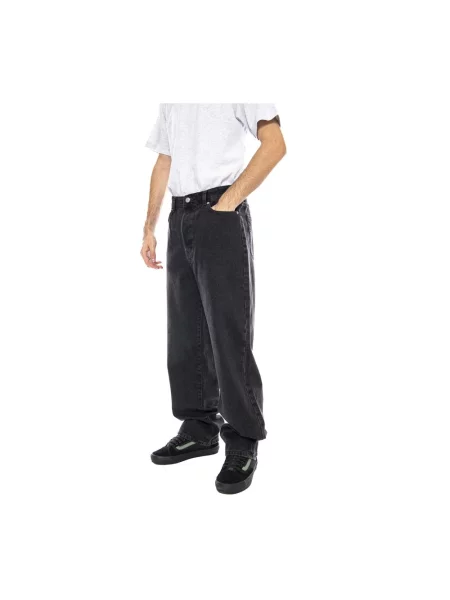 Szerokie jeansy Only & Sons czarne