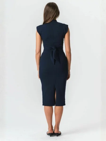 TEESHOPPEN Rochie Isabella bleumarin