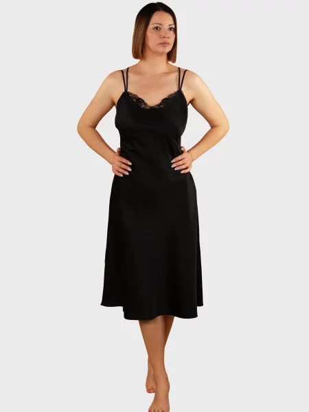 Ночная рубашка Brabrabra черная