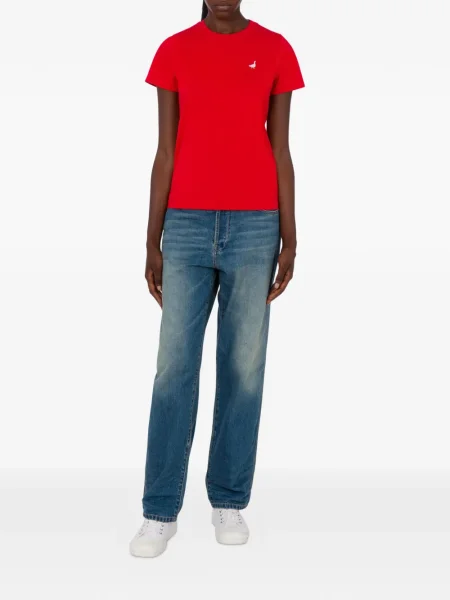 Tricou Moschino scurt roșu