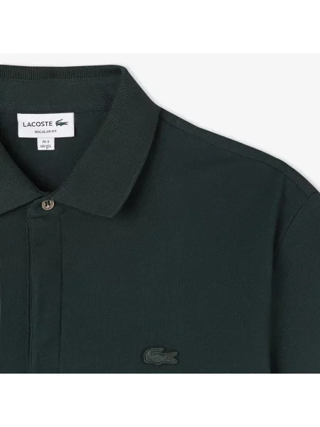 Поло Lacoste зеленое