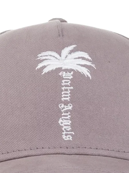 Șapcă Palm Angels cu autograf violet