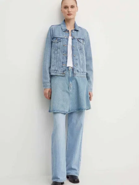 Džínsová bunda Levi's modrá