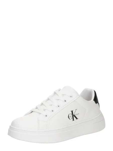 Sneakersy Calvin Klein S biela