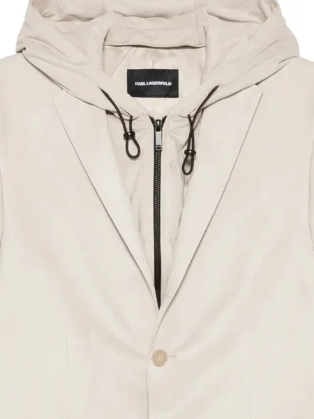 Sako Karl Lagerfeld s kapucí