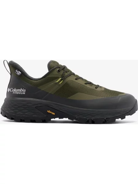 Buty do biegania Columbia Tellurix Titanium OutDry zielony oliwkowy 40 czarny