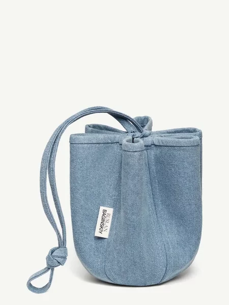 RUSLAN BAGINSKIY farmer női zsák Denim HatBag kék