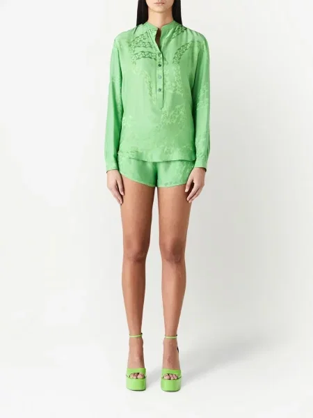 Cămașă Stella Mccartney lungă verde