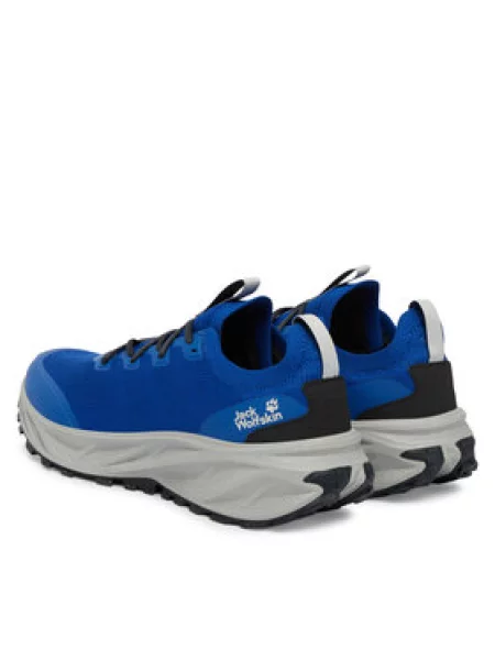 Turistiniai batai Jack Wolfskin Ps Trail Knit Low mėlyna