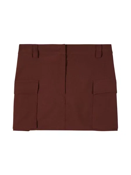 Spódnica mini Patrizia Pepe brązowa