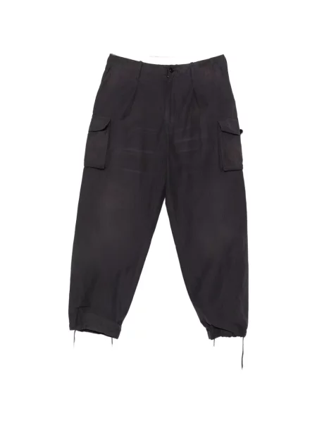 Pantaloni cargo Maison Margiela conici negru