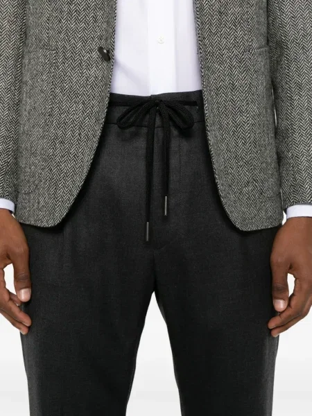 Pantaloni Tagliatore plisate gri