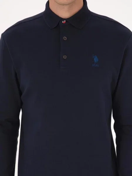 Поло US Polo синій