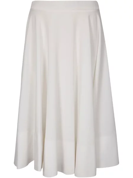 Spódnica Stefano Mortari z wysoką talią biała